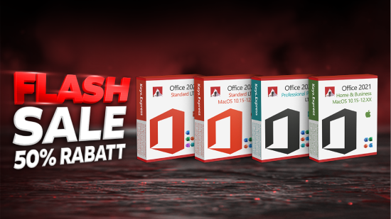 Die besten Office 2021 Angebote nur jetzt und für kurze Zeit mit 50% Rabatt!