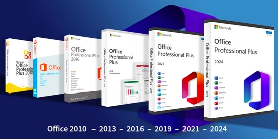 Comparez les versions d'Office de 2010 à 2024 sans abonnement et découvrez celle qui convient le mieux à votre système et à votre budget. 