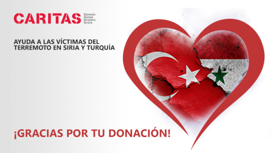 Recaudación de fondos para Siria y Turquía - Gracias