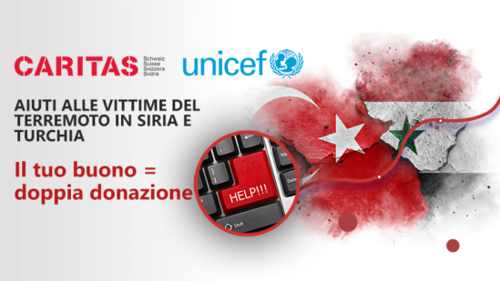 Raccolta fondi per Siria e Turchia