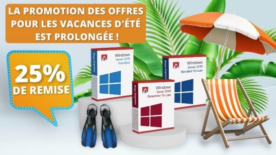 La période des vacances d'été est prolongée !