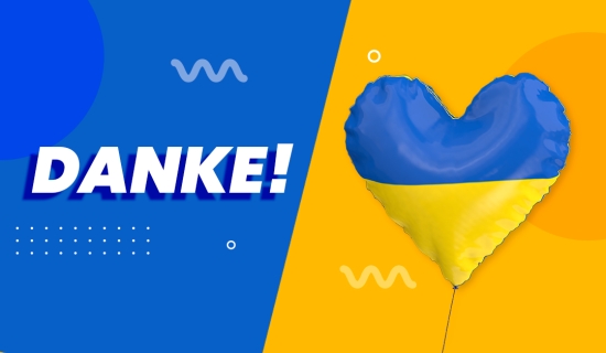 Unsere Matching-Kampagne zur Spendensammlung für bedürftige in der Ukraine war ein voller Erfolg!