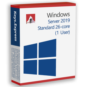 Microsoft Server 2019 Standard 26-core Key (1 User)