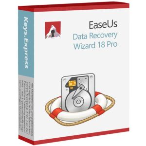 EaseUS Data Recovery Wizard 18 Pro 1D/Lifetime + Upgrades Key (Europe)