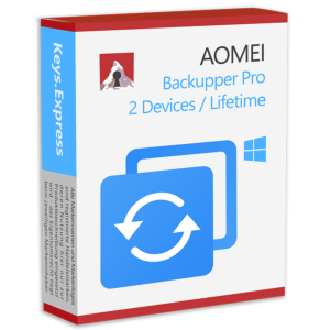AOMEI Backupper Professional 2D/Lifetime Key (Europe)
