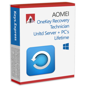 AOMEI Onekey Recovery Technician unlimited S+D/Lifetime + Upgrades Key (Global)