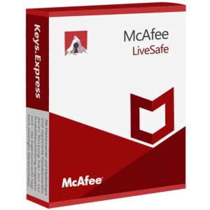 McAfee LiveSafe unlimited/1Y Key (Global)