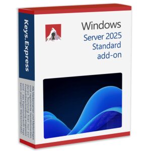 Microsoft Server 2025 Standard 24-core add-on Key